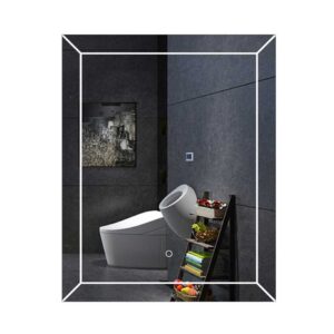 Athena 24″ x 30″ Bathroom Vanity LED Mirror With Touch Switch