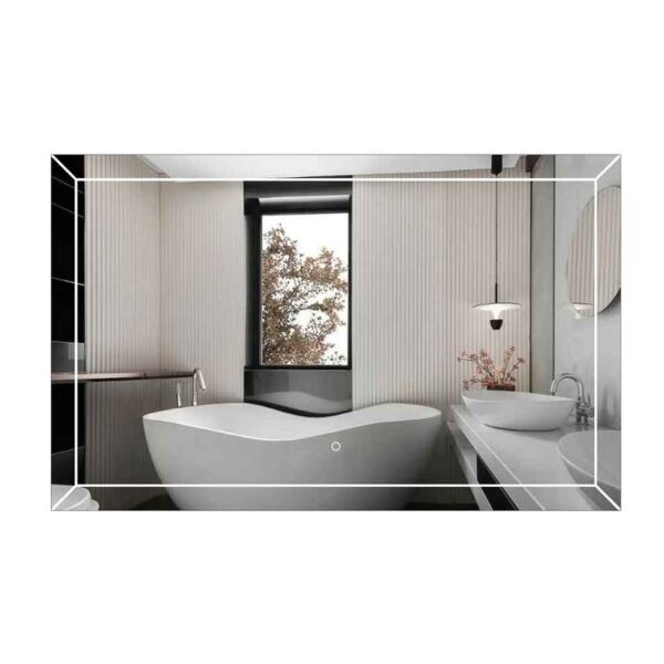 Athena 48″ x 30″ Bathroom Vanity LED Mirror With Touch Switch