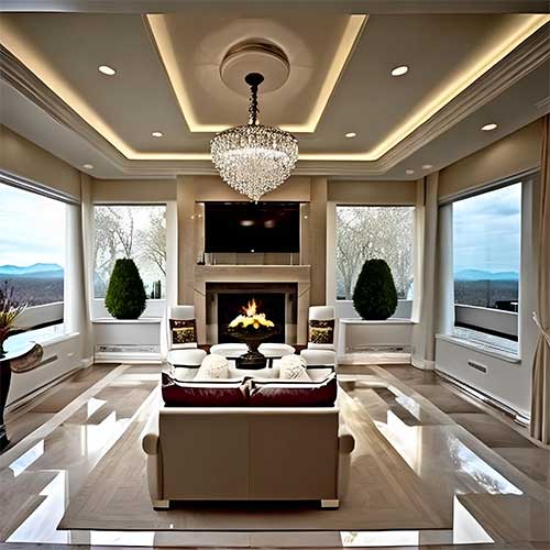 Interior decoration design