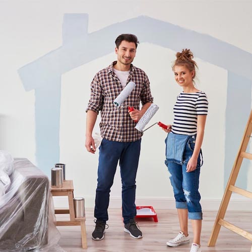 living room remodel on a budget