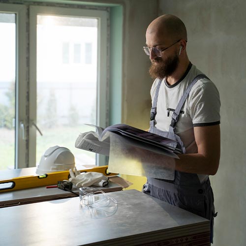 kitchen restoration after damage